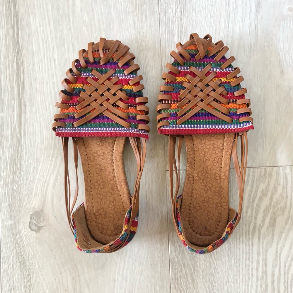 New Nicaraguan Woven Sandals Loafer Shoes - Picture 7 of 16